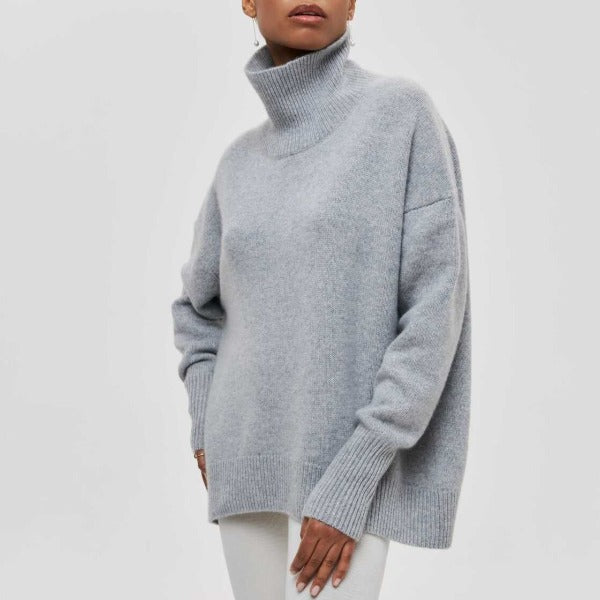 Noa | Pull à col roulé élégant au design luxueux